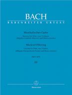 Offrande musicale, cahier 3 BWV 1079 Standard