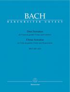 Trois sonates BWV 1027-1029 Standard