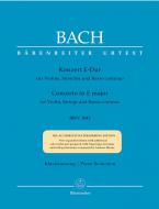 Concerto en mi majeur BWV 1042 Standard