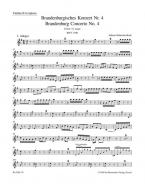 Concerto brandebourgeois No. 4 en sol majeur BWV 1049 