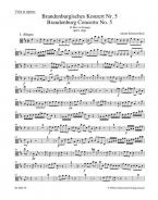 Concerto brandebourgeois no. 5 et concerto no. 5 