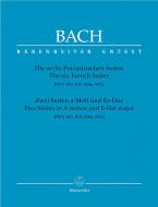 Six suites françaises, 2 suites en la mineur et mi bémol majeur BWV 812-819 Standard