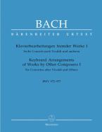 Arrangements pour clavier d'œuvres d'autres compositeurs I BWV 972-977 Standard