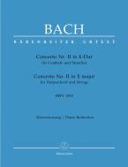 Concerto No. 2 en mi majeur BWV 1053 Standard