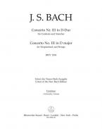 Concerto No. 3 en ré majeur BWV 1054 
