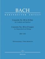 Concerto No. 3 en ré majeur BWV 1054 Standard