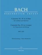 Concerto No. 4 en la majeur BWV 1055 Standard