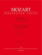 Concerto No. 1 en ré majeur KV 412, 514 (386b) Standard