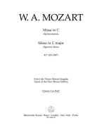 Messe en ut majeur KV 220 (196b) 