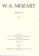 Kyrie en fa majeur KV 33 Standard