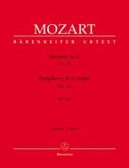 Symphonie No. 15 en sol majeur KV 124 Standard