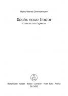 Six nouveaux Lieder Standard