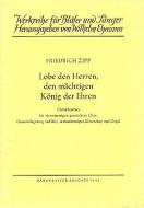 Lobet den Herren, den mächtigen König der Ehren 