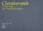 Choralvorspiele in tiefer Lage zum (EKG)-Auswahlchoralbuch 