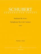 Symphonie No. 4 en ut mineur D 417 