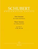 Trois sonates op. 137,1-3 Standard