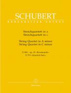 Quatuor à cordes la mineur & do mineur Standard