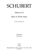 Messe en si bémol majeur op. post. 141 D 324 Standard