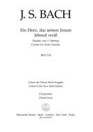 Un cœur qui sait que son Jésus est vivant BWV 134 Standard