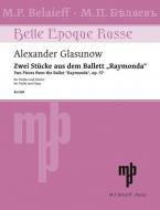 Deux pièces du ballet Raymonda aus op. 57 Standard