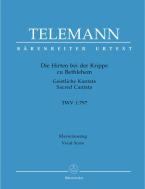 Die Hirten bei der Krippe zu Bethlehem TWV 1:797 Standard