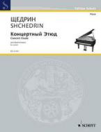 Étude de concert Standard