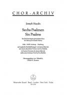 Six psaumes Hob: XXIII: Anhang Standard