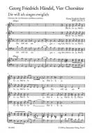 Quatre compositions pour chœur 