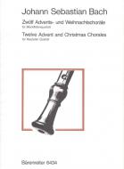 12 Advents- und Weihnachtschoräle Standard