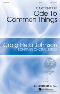 Ode To Common Things Standard