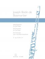 Six concertos pour cinq flûtes traversières op. 15 