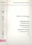 Vier Stücke Heft 2 
