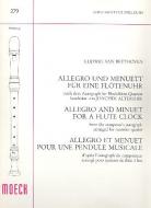 Allegro et menuet pour une pendule minuscale 
