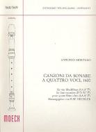 Canzoni da sonare a quattro voci 