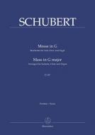 Messe en sol majeur D 167 Standard