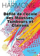 Defile de l'ecole des mousses, tambours et clairons 