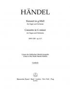 Concerto en sol mineur op. 44930 HWV 289 Standard