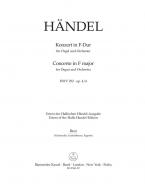 Concerto en fa majeur op. 45020 HWV 292 
