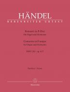 Concerto en fa majeur op. 45050 HWV 293 