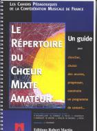 Le répertoire du Choeur Mixte Amateur 