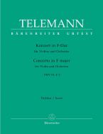 Concerto en fa majeur TWV 51:F2 