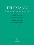 Concerto en sol majeur TWV 51:G8 