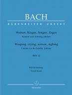 Les pleurs et les lamentations, les tourments et le découragement BWV 12 Standard