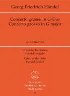 Concerto grosso en sol majeur op. 44988 HWV 314 