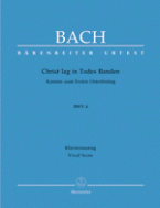 Christ gisait dans les liens de la mort BWV 4 