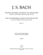De même que la pluie et la neige tombe du ciel BWV 18 Standard