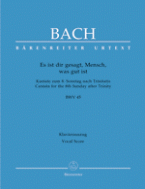 On t'a dit, homme, ce qui est bien BWV 45 
