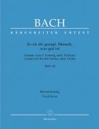 On t'a dit, homme, ce qui est bien BWV 45 Standard