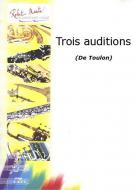 Trois auditions 