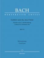 Loué sois-tu, Jésus-Christ BWV 91 Standard